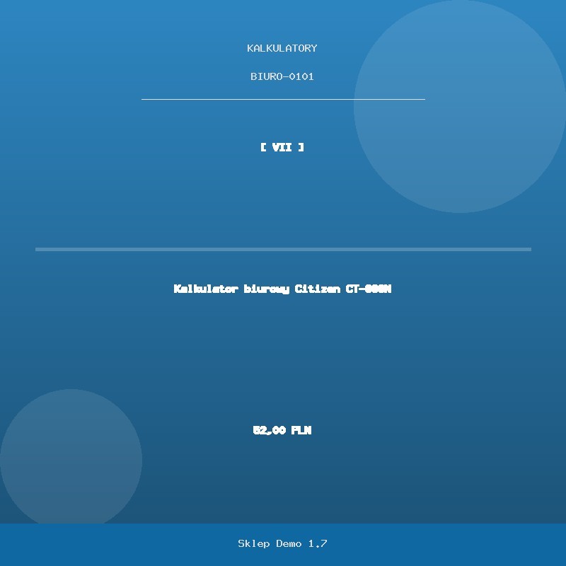 Citizen CT-666N desktop calculator