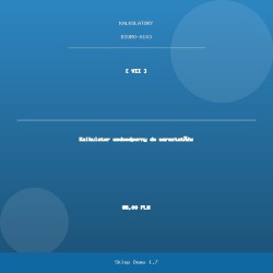 Waterproof workshop calculator