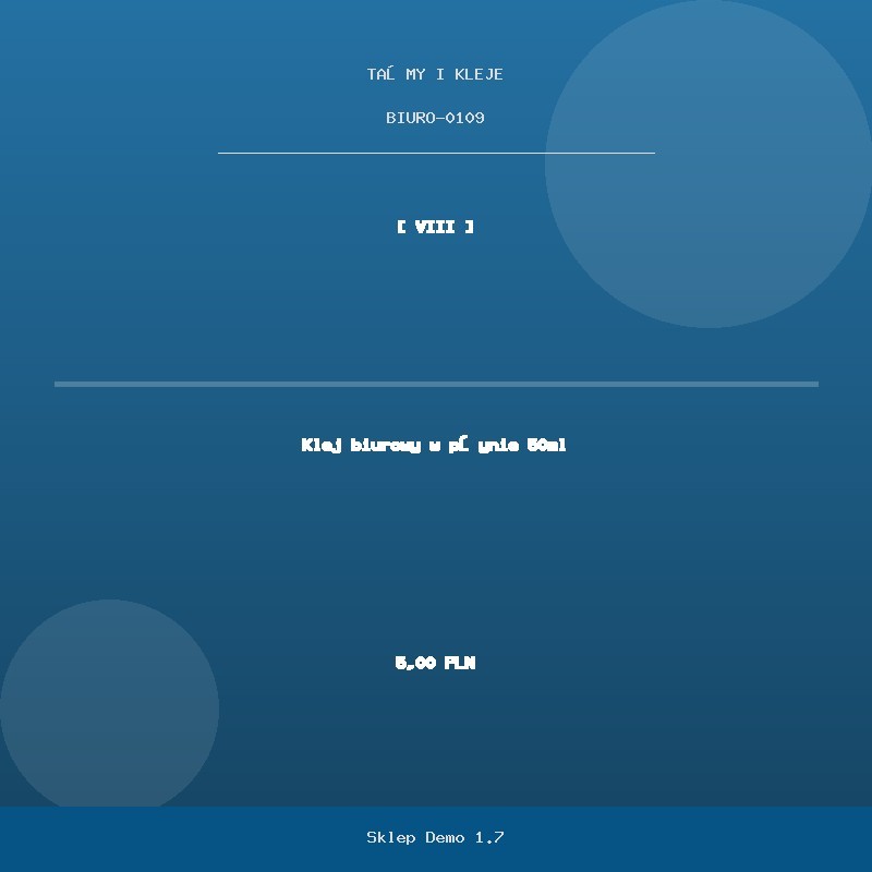 Klej biurowy w płynie 50ml