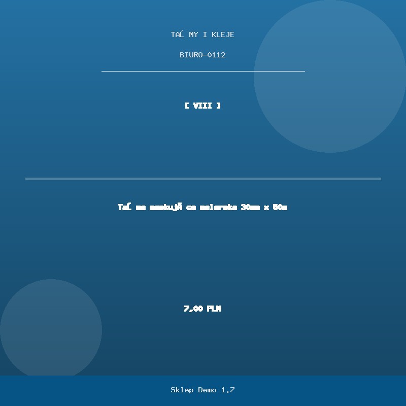 Masking tape 30mm x 50m