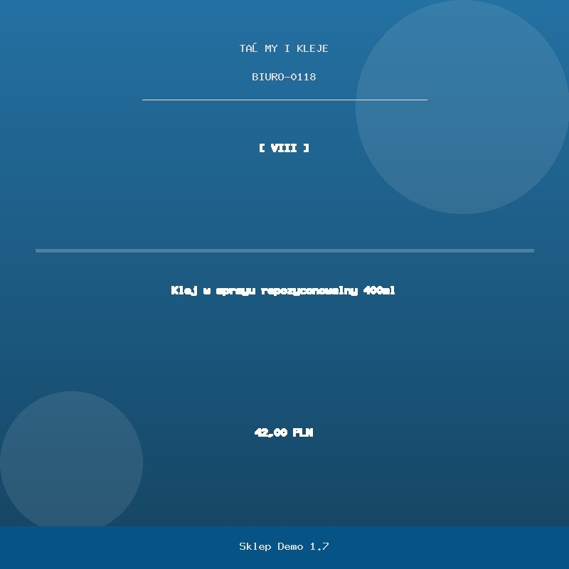 Klej w sprayu repozyconowalny 400ml