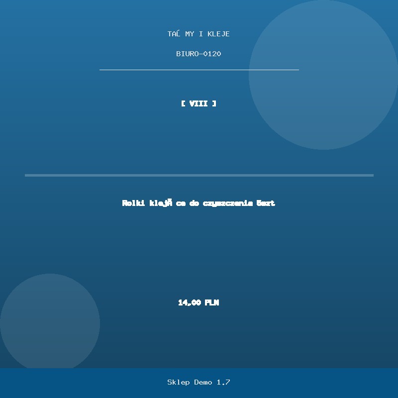 Rolki klejące do czyszczenia 5szt