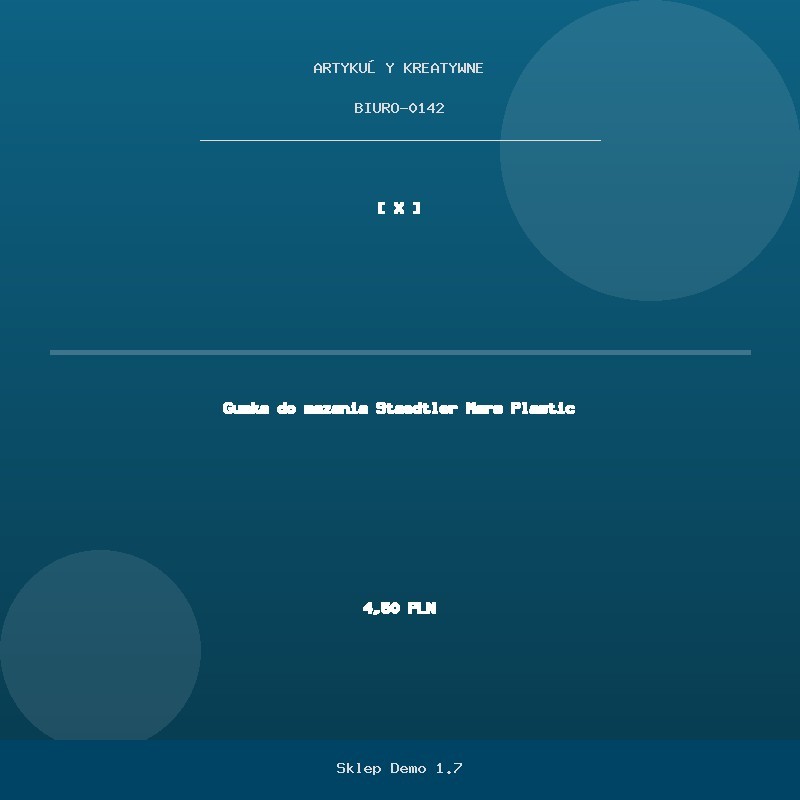 Staedtler Mars Plastic eraser