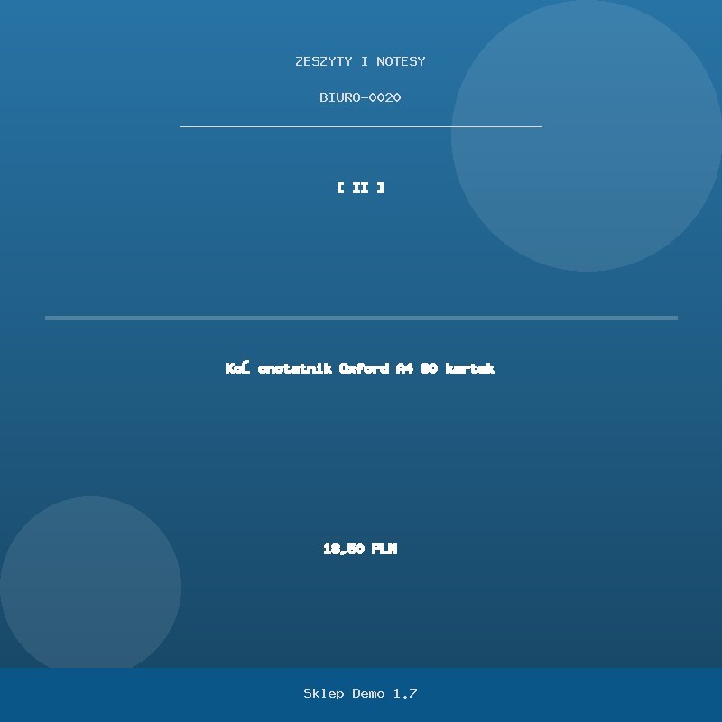 Oxford spiral notebook A4 80 pages