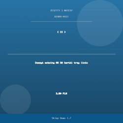 Zeszyt szkolny A5 32 kartki...