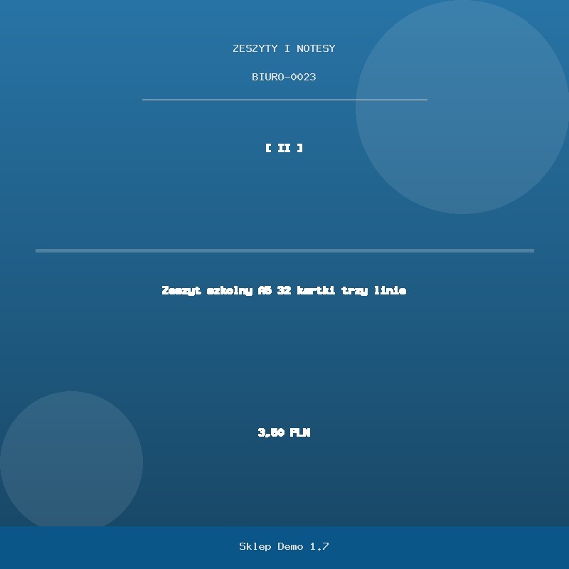 School notebook A5 32 pages 3-line