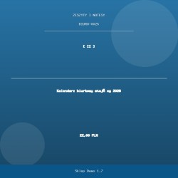 Desk calendar standing 2026