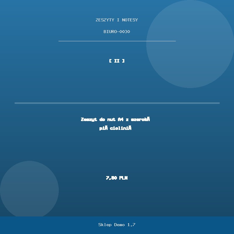 Zeszyt do nut A4 z szeroką pięciolinią