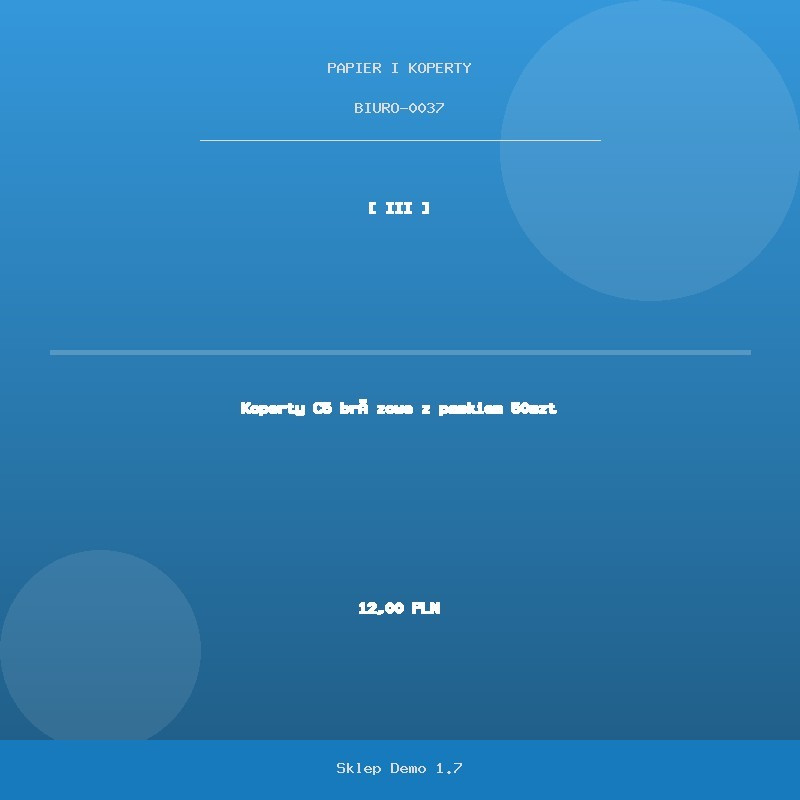 Envelopes C5 brown peel-seal 50pcs