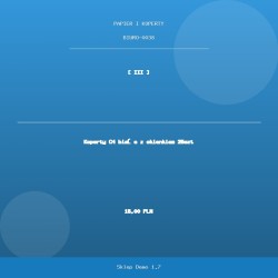 Koperty C4 białe z...