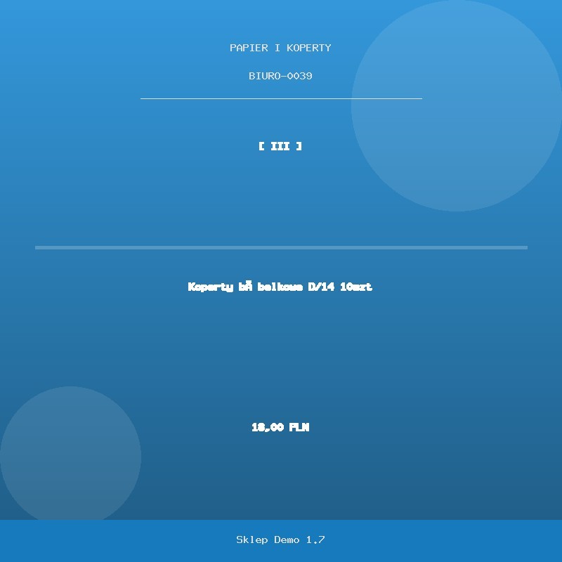 Koperty bąbelkowe D/14 10szt