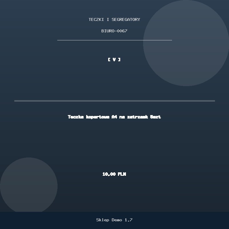 Snap envelope folder A4 5pcs