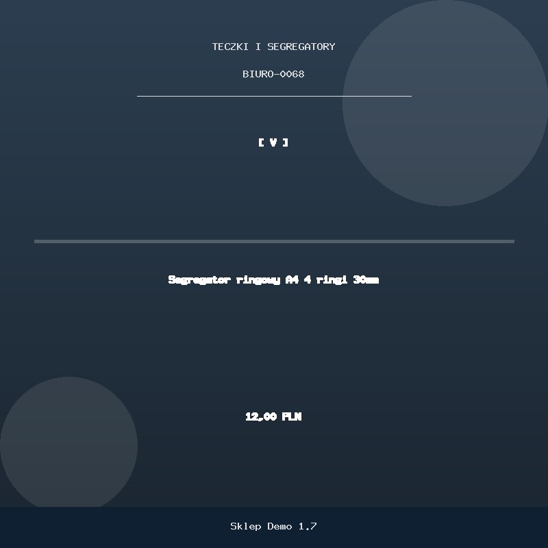 Ring binder A4 4 rings 30mm