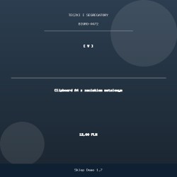 Clipboard A4 z zaciskiem...