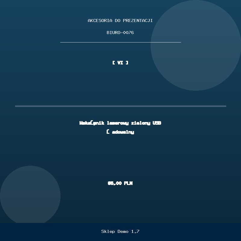 Green laser pointer USB rechargeable