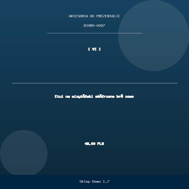 Leather business card case brown