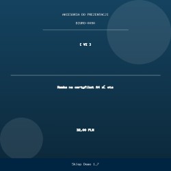 Certificate frame A4 gold