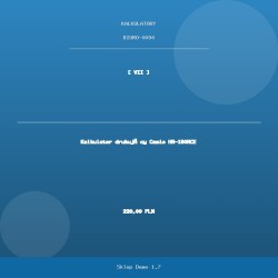 Kalkulator drukujący Casio...